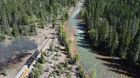 Durango silverton steam train Stock-Footage 260718670