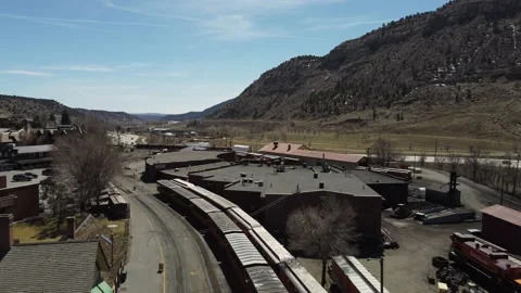 Durango Train Station Video stock 182997313