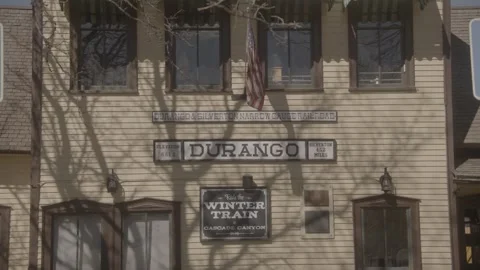 Durango train station Stock Footage 244705606