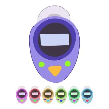 Duration shower timer vector cartoon graphic Stock Illustration