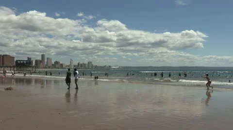 Durban beach Stock Footage 11161551