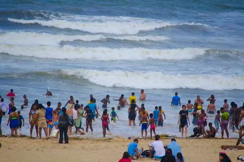 Durban beach front 스톡 사진