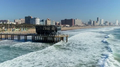 Durban Beachfront 1 Video stock 114011765