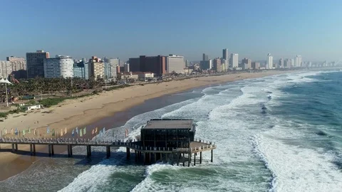 Durban Beachfront 5 Video stock 114011455