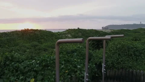 Durban Beachfront Stock Footage 130853409