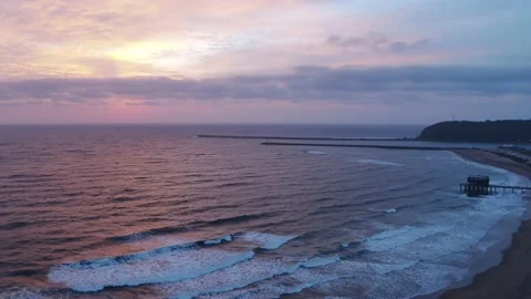 Durban Beachfront Moyo Stock Footage 131017527