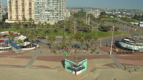 Durban Beachfront Slide Stock Footage 139197326