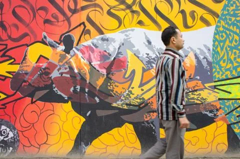 Durbar Marg in Kathmandu Foto stock