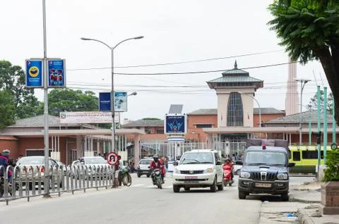 Durbar Marg in Kathmandu Stock Photos