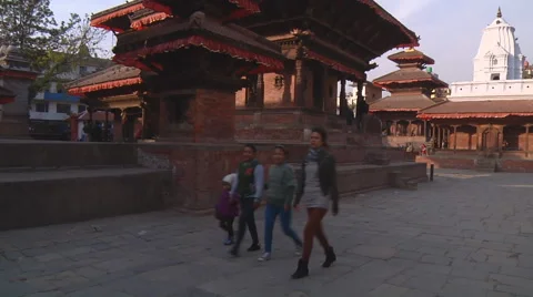 Durbar Square in Kathmandu, Nepal Stock Footage 59794166