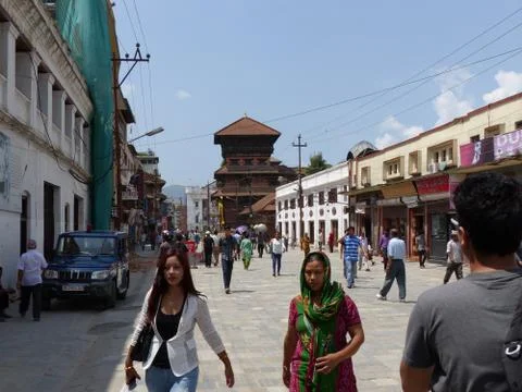 Durbar Square - Kathmandu Foto stock