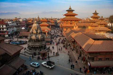 Durbar Square, Kathmandu Stock Photos