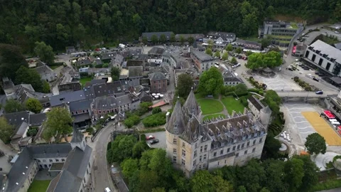 Durbuy City 03 Stock Footage 251553404