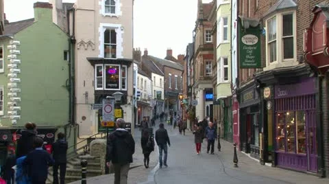 Durcham Old Town Stock Footage 21904659