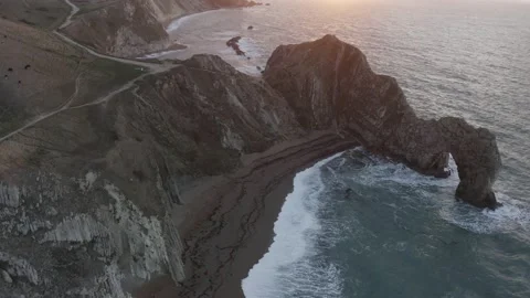 Durdle Door 2 Stock Footage 236475294
