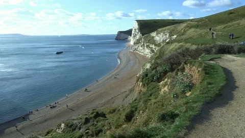 Durdle Door Arch Stock-Footage 71774572