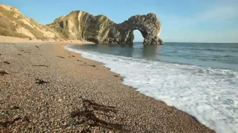 Durdle Door, Dorset Stock Footage 98247979