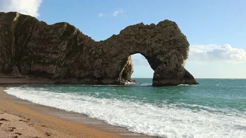 Durdle door dorset Vídeo Stock 169844958