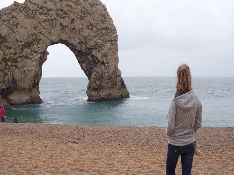 Durdle Door Stock Footage 71962850