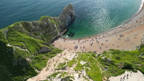 Durdle Door Stock Footage 241229641
