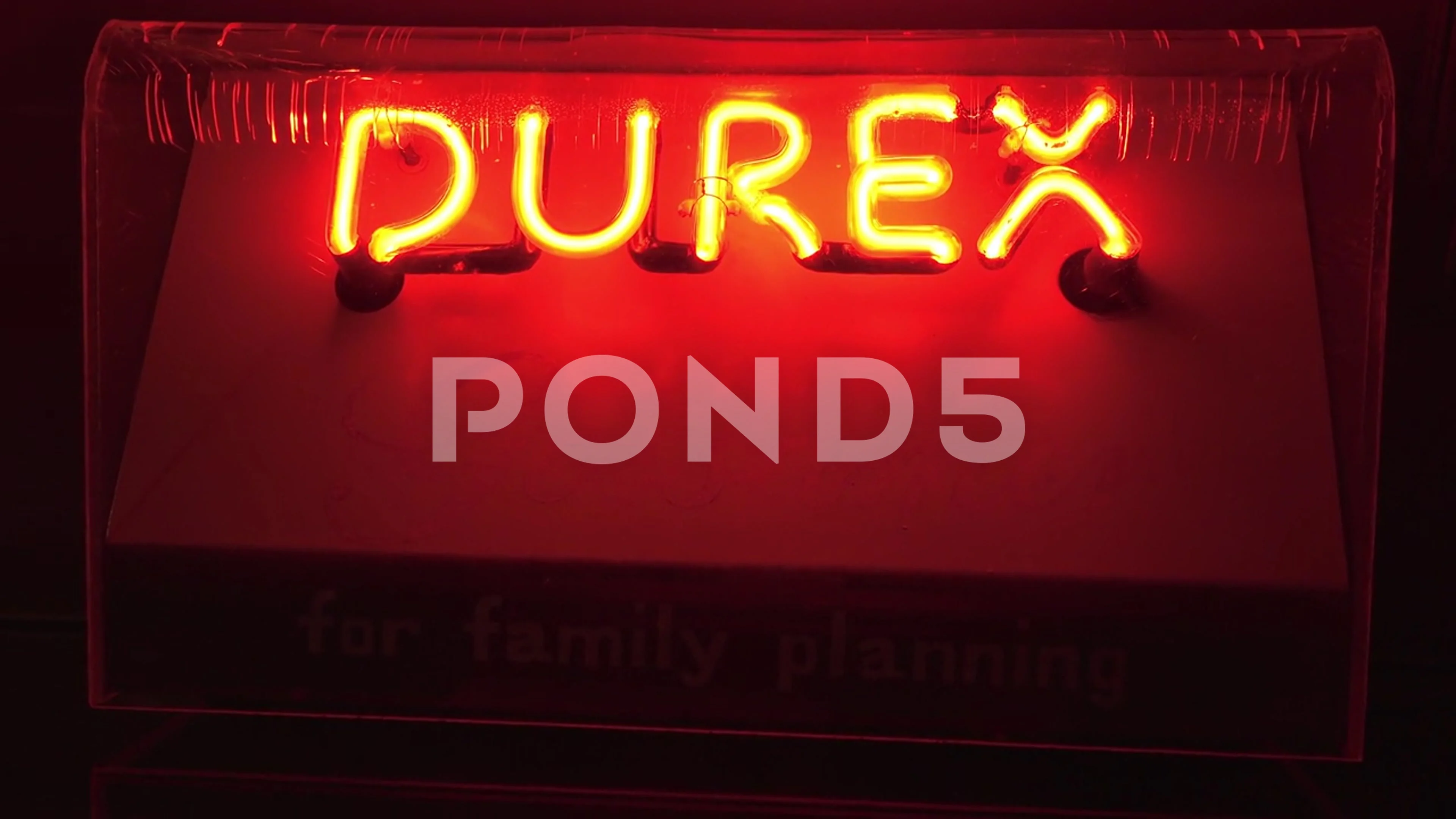 durex neon sign for sale