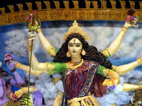 DURGA IDOL Stock Photos