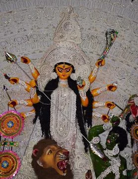 Durga idol Stock Photos