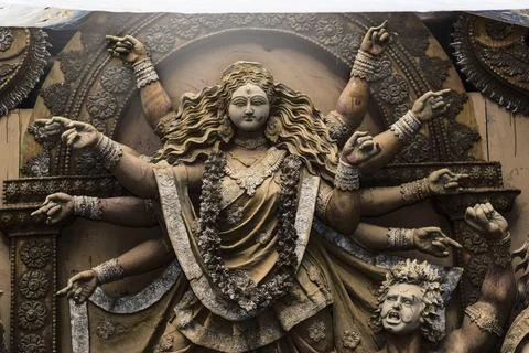 Durga Idol Stock Photos