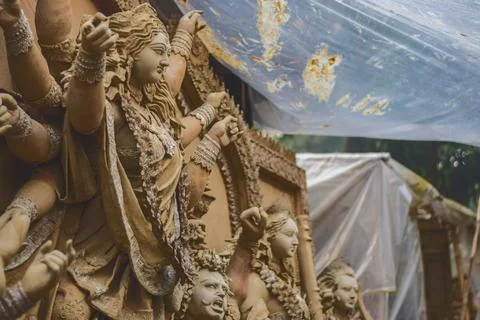 Durga Idol Stock Photos