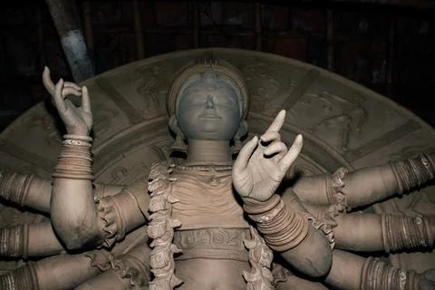 Durga Idol Stock Photos