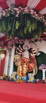 Durga pooja navratri Stock Photos