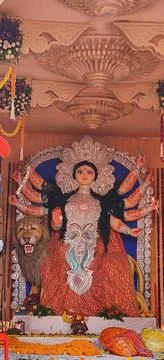 Durga pooja navratri Stock Photos