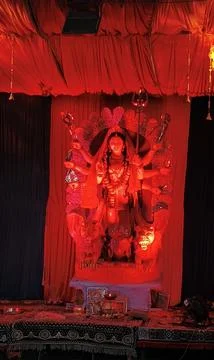 Durga pooja navratri Stock Photos
