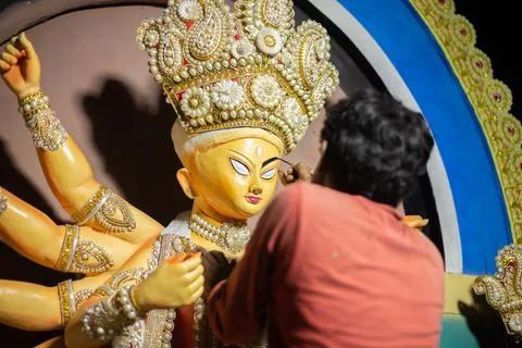 Durga puja of Bengal Stock-Fotos