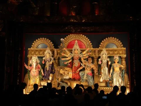 Durga puja Stock Photos