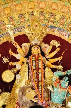 Durga puja Stock Photos