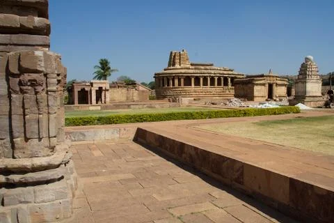 Durga Temple, Aihole Foto stock