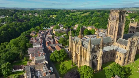 Durham Cathedral, Durham, UK Stock Footage 237475066