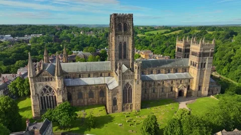 Durham Cathedral, Durham, UK Stock Footage 237475074