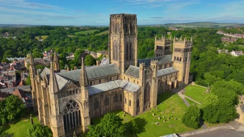 Durham Cathedral, Durham, UK Stock Footage 237475096