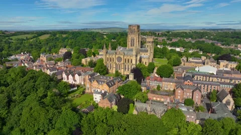 Durham Cathedral, Durham, UK Stock Footage 237475104