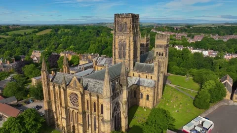 Durham Cathedral, Durham, UK Stock Footage 237475108