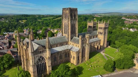 Durham Cathedral, Durham, UK Stock Footage 237475404