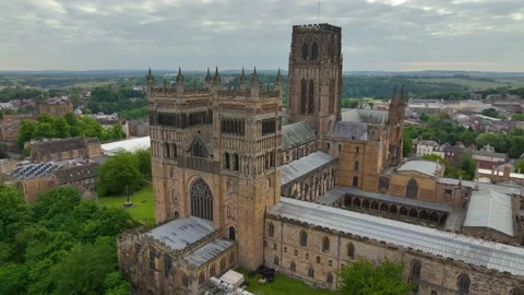 Durham Cathedral, Durham, UK Stock Footage 237930934