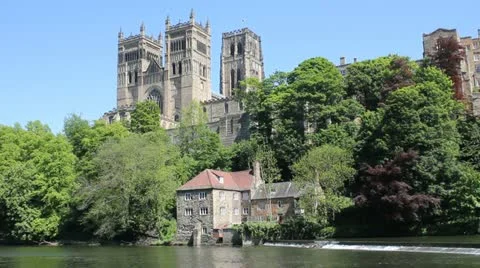 Durham cathedral Video stock 12050851