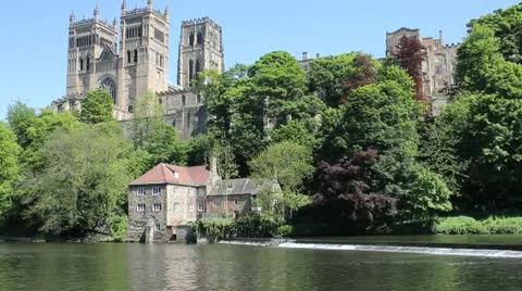 Durham cathedral Video stock 12052178