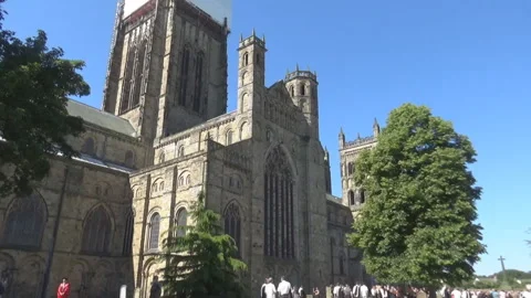 Durham Cathedral Stock Footage 97928586