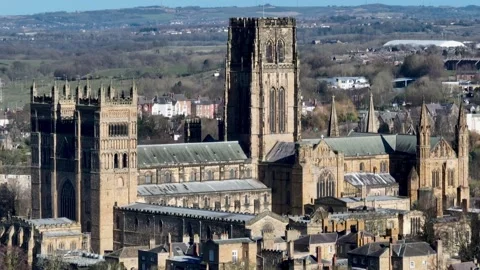 Durham Cathedral Stock Footage 262088332