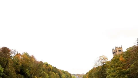 Durham - River and Cathedral 動画素材 77992465