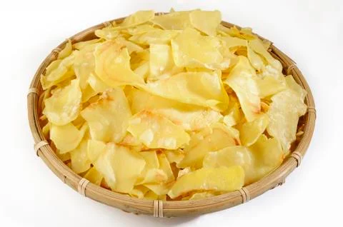 Durian chips Stock Photos